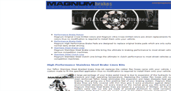 Desktop Screenshot of magnumbrakes.com